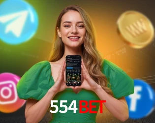 Interface do App 554bet